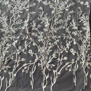 Tissu de dentelle à paillettes <span class=keywords><strong>suisse</strong></span> Dream Branch de haute qualité pour robe - Product Image 2