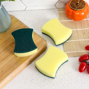 Nhiệm vụ nặng nề bán buôn miếng bọt biển cọ rửa Pad rửa chén mật độ cao bọt biển hộ gia đình <span class=keywords><strong>Sponge</strong></span> Scrubber - Product Image 5