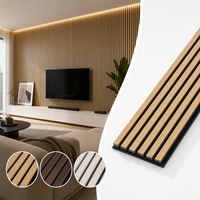 Panneaux acoustiques muraux en bois, lattes Akupanel, insonorisants, réduction du bruit, haute densité, pour cinéma et studio d'enregistrement