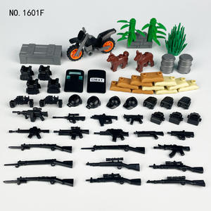 76461 MEGAO marca armas militares accesorios plástico ABS 1:1 escala niños ensamblados partículas pequeñas bloques de construcción juguetes <span class=keywords><strong>mortero</strong></span> - Product Image 6