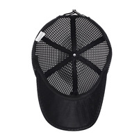 Gorra de running de malla transpirable con parche de cuero personalizado, de secado rápido, refrescante para verano, deportiva para exteriores, ligera, para protección solar, al por mayor
