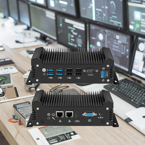 Tùy chỉnh nhôm mini công nghiệp PC box với màn hình 11 Android i3 i5 i7 DDR4 RAM New AU & chúng tôi cắm loại - Product Image 1