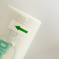 Sacs à couches jetables pour bébés, fabriqués sur mesure, entièrement biodégradables en matériau PBAT, anti-odeurs, modèle 12, pour utilisation en supermarché, pour les mamans et les bébés