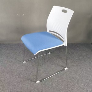 Solid Steel Metal <b>Dining</b> <b>Chair</b> Soft Cushioning <b>Stackable</b> Bow-Shaped Contemporary Design Durable Lightweight Outdoor for Home - Product Image 6