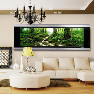 Bellissimo Acquario da Parete per Design d'Interni, Esposizione di Pesci Tropicali, <span class=keywords><strong>Effetto</strong></span> Visivo Accattivante, Capacità 25W, Realizzato in Vetro Resistente - Product Image 4