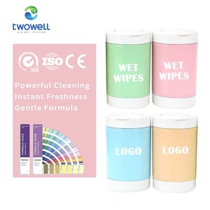 Lenços Umedecidos Resistentes a Rasgos em <span class=keywords><strong>Mini</strong></span> Estojo Chaveiro Personalizado para Limpeza das Mãos - Product Image 2