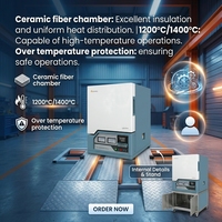 Four à arc électrique de laboratoire programmable à température contrôlée de haute qualité et personnalisé