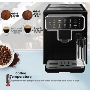 Fully <b>Automatic</b> Home <b>Coffee</b> <b>Machine</b> with Grinder & Milk Frother - Product Image 3