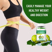 Gummies de Garcinia Cambogia OEM/ODM pour un ventre plat, brûle-graisse, produit de beauté pour adultes - Non destiné aux femmes enceintes, 60 unités