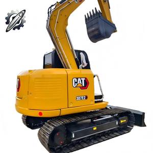 Excavatrice sur chenilles 307E2 (CAT307E) neuve à 99 %, mini-excavatrice d'occasion de 7 tonnes en stock - Product Image 1