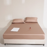 Drap housse doux pour hôtel 100% d'eucalyptus bio Lyocell Drap housse Emballage Ensembles de literie en soie 100% Ensemble de draps soyeux