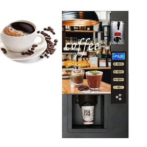 Máquina Expendedora de café helado de té de negocios al aire libre que funciona con monedas Máquina expendedora completamente automática para máquina de café - Product Image 3