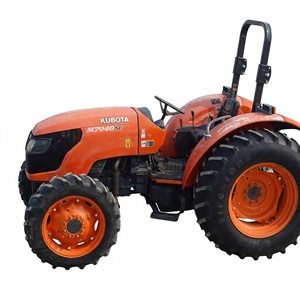 รถแทรกเตอร์คูโบต้า M7040 มือสอง สภาพดี พร้อมอุปกรณ์การเกษตร - Product Image 5