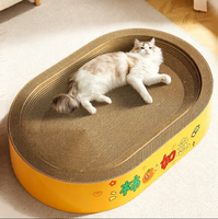 Grande planche à gratter pour chat, écologique, moderne, luxueuse, résistante à l'usure, antidérapante, durable, jouet pour chat, lit pour chat