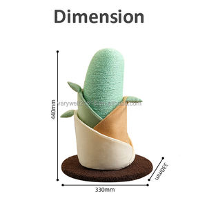 VaryWell <span class=keywords><strong>2026</strong></span> Tiragraffi per Gatti da Interno, Albero da Arrampicata per Gatti, Protezione Mobili, Tiragraffi in Sisal con Giocattolo a Sfera - Product Image 2