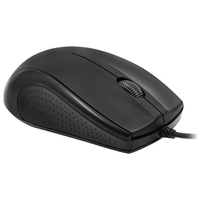 VCOM Mouse berkabel USB 1000dpi, Mouse ukuran Mini komputer Laptop Desktop untuk rumah kantor