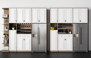 Armoire à ustensiles et à vin de salon moderne de qualité exceptionnelle, design gratuit, élégante, directement de l'usine - Product Image 6