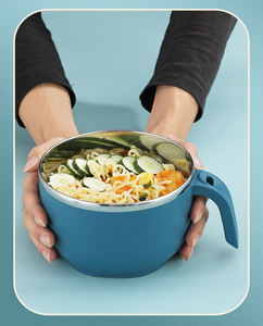 Bol à nouilles instantanées portable en acier inoxydable 304 Syh693, boîte à lunch multifonctionnelle à isolation thermique longue durée pour aliments – Vente en gros - Product Image 6