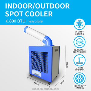 เครื่องปรับอากาศแบบพกพา 6800 บีทียู สำหรับบ้าน เครื่องปรับอากาศแบบพกพาสำหรับภายนอกอาคาร - Product Image 6
