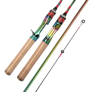 <span class=keywords><strong>Pas</strong></span> <span class=keywords><strong>cher</strong></span> 1.5m 1.68m 1.8m <span class=keywords><strong>Ensemble</strong></span> de moulinets en mer d'eau douce et poignée en liège rotative en fibre de carbone - Product Image 1