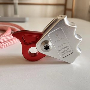 Dispositivo Anticaídas con Agarre <span class=keywords><strong>de</strong></span> <span class=keywords><strong>Cuerda</strong></span>, Cordón <span class=keywords><strong>de</strong></span> Posicionamiento, Protector <span class=keywords><strong>de</strong></span> Caídas para Trabajos Aéreos y Escalada, Descensor Auto-Frenante - Product Image 6