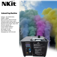 Machine à fumée colonne arc-en-ciel 3000W DMX512 RGB, effet visuel époustouflant pour concert, fête, discothèque