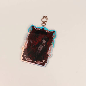 Cao Cấp Tùy Chỉnh In Acrylic Ba Chiều Keychain Nhựa Nhựa Kim Loại Kỹ Thuật Số Ảnh Keycharm Phim Hoạt Hình Phim Hoạt Hình Anime Khuyến Mại Keychain - Product Image 1