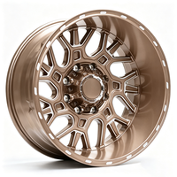 Neue Bestseller Modifizierte 20X12 8X165.1 Aluminiumlegierung Felgen Passend für Hummer H2, Dodge Ram 2500 Pickup und SUV