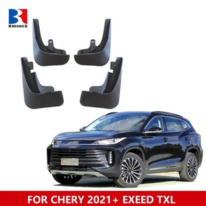 Benke Chery Exeed TX RX LX VX Extensions d'ailes Garde-boue Déflecteurs de vent Pare-pluie en PP Installation sans perçage - Product Image 5
