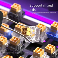 AULA Hero84 HE Wired RGB 8000Hz Gmaing Teclado de interruptor magnético mecánico RT0.01mm 8Khz 128Khz Teclado para juegos