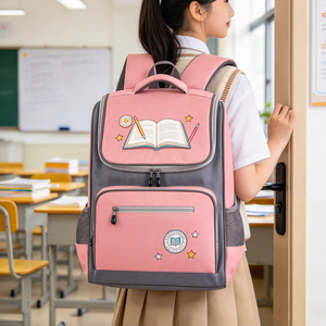 Custom Waterproof School Bags Teen Girls School Bags for Kids Low Price 20-36 Litre <b>Big</b> Capacity Schools <b>Backpack</b> - Product Image 1