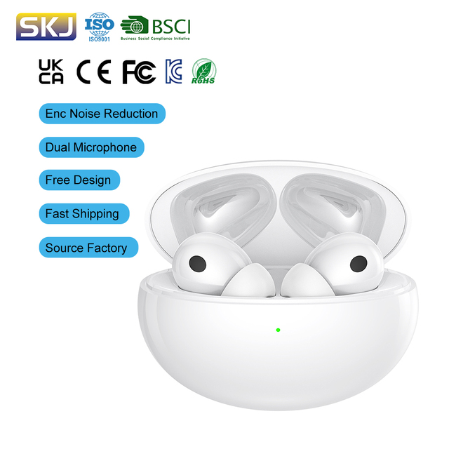 Factory Custom Wireless Charging Earbuds Noise Canceling In-Ear Earphone Tws Sports Gaming Earbuds Audifonos Bluetooth Headphone