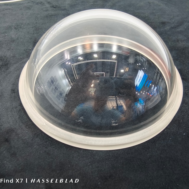 Sapphire Material Protective Glass Dome Camera Lens Spherical Plano-Convex Customizable OEM  Sapphire and Fused Silica Dome