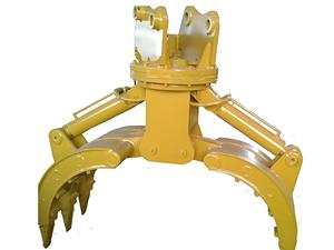 Cucharón Hidráulico Rotatorio Tipo Concha con Motor para Excavadora de 6 Toneladas Q345, Garra Eficiente para Carga/Descarga en Ríos - Product Image 3