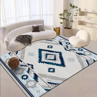 Hot Selling Modern Large Non-Slip Backing 3d Printed Feature Living Room Rug Carpet Comfort Floor Mat