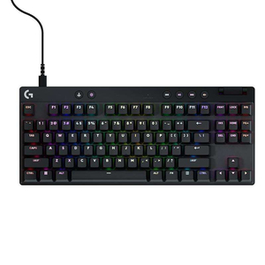 Logitech Pro x tkl คีย์บอร์ดสำหรับเล่นเกมแบบมีสายสวิตช์แม่เหล็กแบบแอนะล็อกทริกเกอร์แบบเร็ว35G 0 1ถึง4 0มม. การกระตุ้น87คีย์ tkl <span class=keywords><strong>RGB</strong></span> - Product Image 1