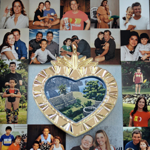 Cadre photo arbre généalogique personnalisable AIDARY – Vente en gros, personnalisable par sublimation, en alliage d'aluminium, style américain, décoration intérieure - Product Image 3