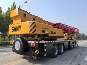 Grúa sobre Camión Usada Sany STC800 de 50 Toneladas, Nueva Grúa Móvil Hidráulica STC500E STC500 STC500S con Pluma Telescópica en Venta - Product Image 2