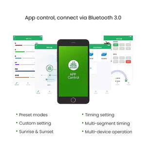 Luminária Submersível T90Pro 90W RGB+<span class=keywords><strong>UV</strong></span> de Espectro Completo para Aquários Plantados de Água Doce com Controle por Aplicativo Bluetooth - Product Image 5