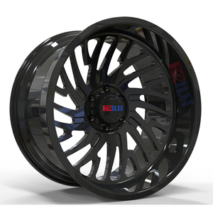 Jantes de 20 à 30 pouces, roues forgées de 26 pouces, jantes noires, roues de 24 pouces, jantes en aluminium forgé profondes, jantes concaves en alliage simple - Product Image 6