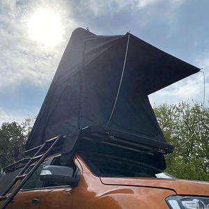 Carpa de Techo de Lujo para 4 Personas, Plegable, de Aluminio, Doble Capa, con Apertura Lateral, Bolsa para Zapatos y Escalera - Product Image 1