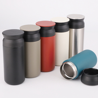 Termo Irrompible de 350ml/500ml para Agua Fría y Caliente, Vaso Personalizado con Logotipo, Tazas Japonesas Aisladas al Vacío, Termo Kinto