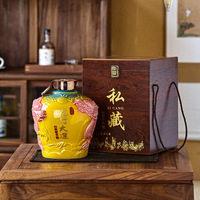 Jingdezhen fait à la main Dragon Art bouteille en céramique bouteille de vin Relief bouteille de vin en porcelaine avec bouchon d'étanchéité