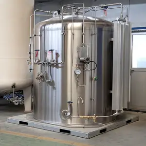 Rfcc lox 5000L thép không gỉ microbulk Tank trong kho nhà máy giá đông lạnh Tank Vaporizer