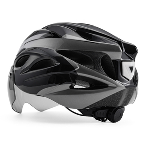 Casque de vélo de montagne avec lumières, visière solaire bon marché pour hommes et femmes, vente en gros d'usine, meilleures plateformes de commerce électronique - Product Image 4