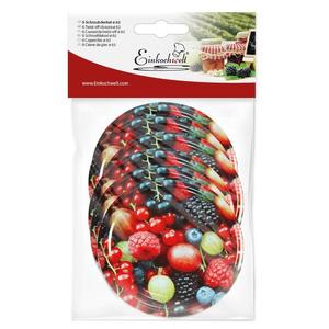 Tapa giratoria Einkochwelt de 82 mm con diseño de bayas para almacenamiento de alimentos - Product Image 1