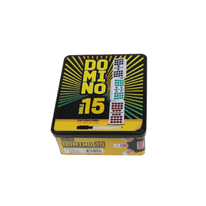 DOUBLE <span class=keywords><strong>DOMINO</strong></span> 15 Carreaux de <span class=keywords><strong>domino</strong></span> écologiques en urée et mélamine avec des points de couleurs vives pour les rendre plus faciles à identifier - Product Image 2