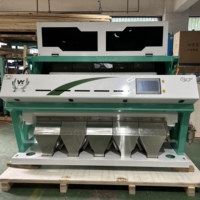 Trieuse optique à 5 canaux pour riz, vente directe usine, machine de tri de couleur pour riz poli à grains ronds et haricots, avec certificat CE