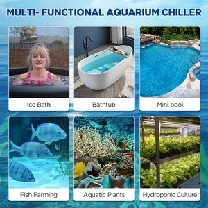   Enfriador de Agua de 300L y 1/3 hp con Logotipo Personalizado, Enfriador de Acuario, Enfriador de Baño de Hielo para 160L de Agua con Control Remoto - Product Image 6