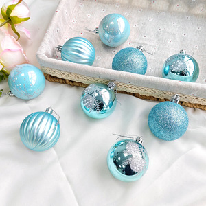 Electroplated Pumpkin Shaped Christmas Baubles Hand Painted Irregular Hanging Ornaments For Xmas <b>Tree</b> Party - Product Image 3